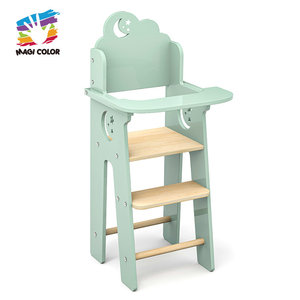 Nouvelle <span class=keywords><strong>Chaise</strong></span> <span class=keywords><strong>Haute</strong></span> <span class=keywords><strong>en</strong></span> <span class=keywords><strong>Bois</strong></span> Vert 2026 pour Poupées, Idéale pour Jeu d'Imitation, Vente <span class=keywords><strong>en</strong></span> Gros W08F054 - Product Image 1