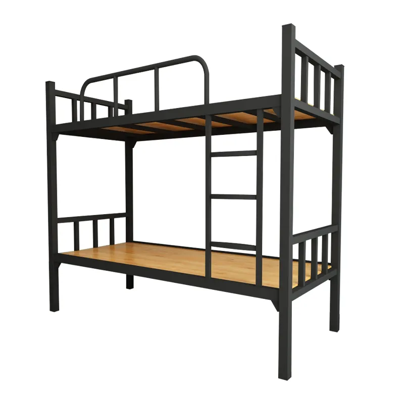 التجاري الأثاث الحديد سرير مزدوج تصميم للطي سرير معدني بطابقين