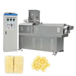 CE certificated Corn Puff Snack Pellet Machines Break fast fruit loops food production line Snack Producer Machine