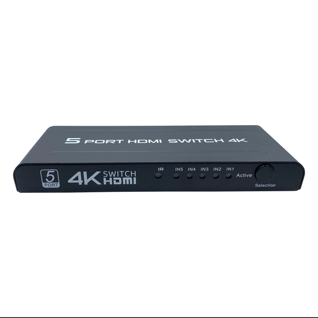 FJ-4K501 FJGEAR Plug and Play 5 Port 5 in 1 Out 4K Hd Hdmi 3D Video Switch 3840*2160/30Hz Hdmi Hd Video Switch