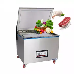 Good Price Commercial Sealer Food Rice Coffee Fish Sausage Chicken Meat Sealing Vacuum Packaging Machine