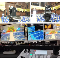 Zoom optique 20X AI suivi automatique caméra de diffusion en direct NDI 4K caméra PTZ pour les événements de l'église vidéoconférence éducation sport