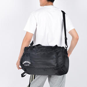 Bolsa de Viaje Deportiva de Nailon de Gran Capacidad con Logotipo Personalizado, Unisex, Impermeable, con Cierre, para Fin de Semana, Gimnasio y Viajes - Product Image 4