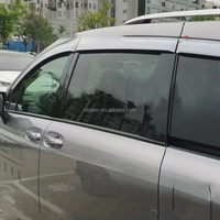 Venta caliente acrílico coche ventana deflectores ventana visera lluvia viseras lluvia protector para Toyota Sienna 2022 accesorios exteriores