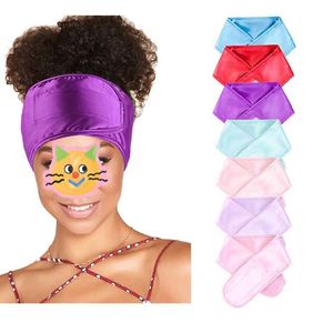 Wrap Scarf Satin Headband Black Women's Adjustable Silk Hair Wraps for Sleeping Nonslip Strips Promotion Gift - Product Image 1