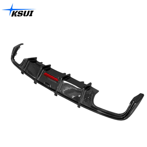 ลิ้นกันชนหลังคาร์บอนไฟเบอร์ทรง K สไตล์ KSUI A6 <span class=keywords><strong>S6</strong></span> สำหรับ <span class=keywords><strong>Audi</strong></span> A6 <span class=keywords><strong>S6</strong></span> C8 ปี <span class=keywords><strong>2020</strong></span>+ - Product Image 3