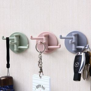 Gancho Multifuncional de PVC para Cocina y Baño, Adhesivo Fuerte, Montado en la Pared - Product Image 3