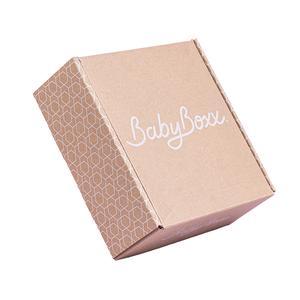 Caja de Envío de Ropa de Cartón Corrugado Reciclable, Impresión Digital Flexográfica Personalizada, Embalaje de Cartón para Ropa y Zapatos - Product Image 1
