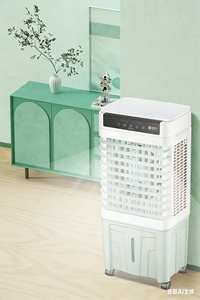 Refroidisseur d'air évaporatif portable 220W à alimentation CA, 3 vitesses, économie d'énergie, <span class=keywords><strong>climatiseur</strong></span> commercial en plastique - Product Image 6