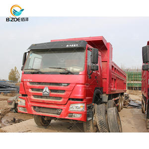 Ethiopia Sino รถบรรทุกสำหรับทำเหมือง HOWO 6x4 16 20ลูกบาศก์เมตรรถดัมพ์10ล้อพร้อมเครน - Product Image 3