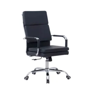 Ergonomic High Back Office Funiture Alloy Base Modern Executive Office Chair With Paddle 36047-a2003