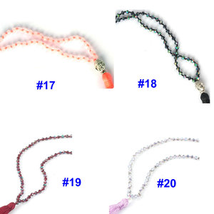 สร้อยคอยาว90ซม. สำหรับผู้หญิงสร้อยคอประดับพู่ใหม่สร้อยคอพู่ห้อยลูกปัดแก้วคริสตัลสำหรับเสื้อกันหนาว - Product Image 6