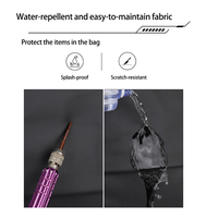 Sac à dos pour ordinateur portable léger, hydrofuge, compartiment pour ordinateur portable de 15,6 pouces, plusieurs poches, bretelles ergonomiques, 2 en 1, pour les trajets domicile-travail et les voyages