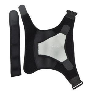 Penahan kompresi bahu Neoprene, tali pembungkus kompresi bisa disesuaikan untuk Rotator robek manset <span class=keywords><strong>AC</strong></span> sendi penghilang nyeri bahu - Product Image 1