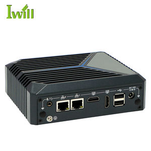 ubuntu j6412无风扇<span class=keywords><strong>2</strong></span>局域网迷你电脑嵌入电脑wifi 1 com户外数字标牌 - Product Image 4