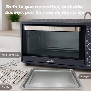 Grunkel Electric Oven 23L 1600W Easy Heat Countertop Model - Product Image 4