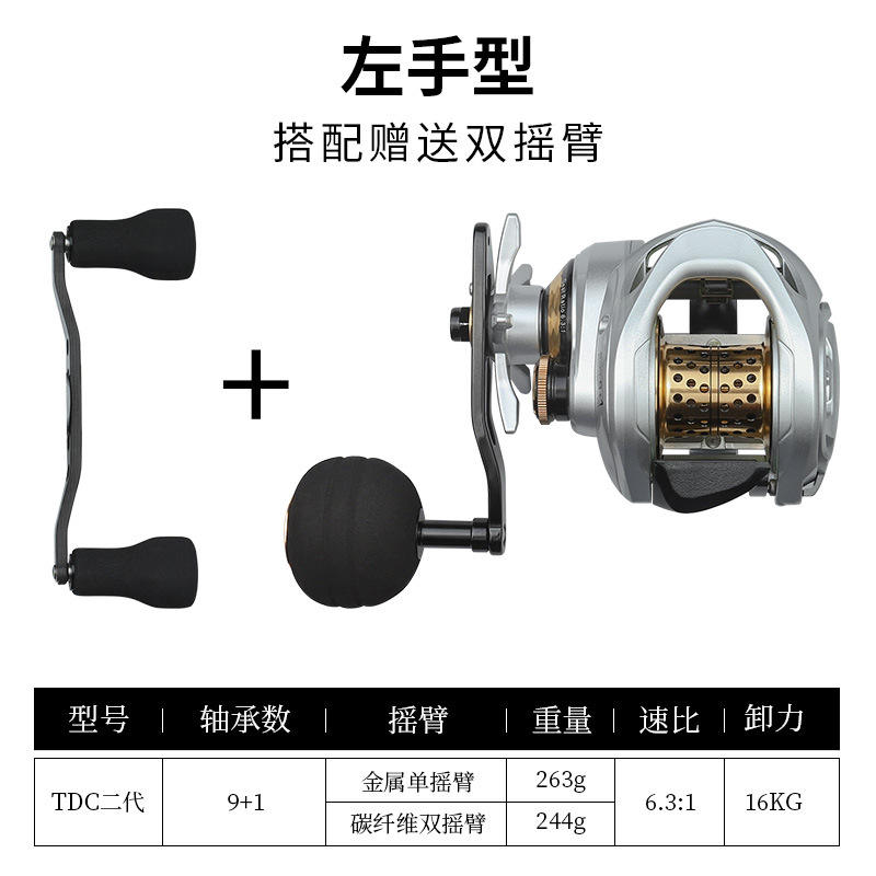 TDC3000 Deuxième Génération Améliorée Argent Main Gauche