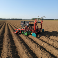 Semoir à disques de blé double boîte haute qualité, le plus vendu par le fabricant, avec boîte de vitesses de semis et fertilisation synchronisés de haute précision