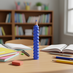 Empuñadura de Silicona Texturizada para Lápiz, para Niños y Adultos, Alivio del Estrés por TDAH y Autismo, Recambio AL1302 - Product Image 2