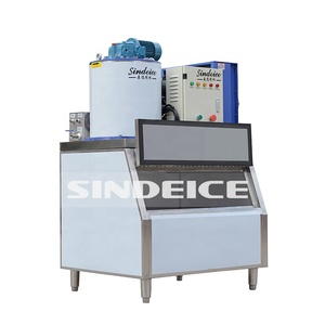 300 kg 500 kg Flake máy nước đá thương mại Flake Máy Làm Đá đã sẵn sàng để tàu - Product Image 1