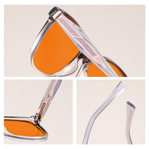 Gafas con Filtro Anti Luz Azul OEM, Gafas que Bloquean <span class=keywords><strong>la</strong></span> Luz Azul, <span class=keywords><strong>Lentes</strong></span> Rojas, Gafas de Lectura, Bloqueador de Luz Azul, Gafas Naranja - Product Image 4