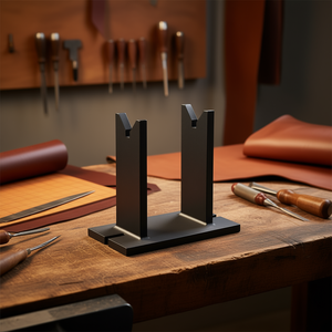 Support d'axe Fervi pour outil de poinçonnage du cuir, support métallique robuste de 20 mm de largeur - Product Image 3