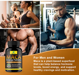 Fabrika hazır stok Maca enerji takviyesi tabletler doğal canlılık Booster erkekler kadınlar için Hormonal denge erkek geliştirme hap - Product Image 4