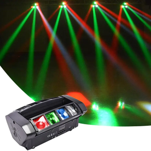 Luz LED de Matriz para Escenario, Barra de Luces LED de 40W con Cabezal Láser y Diseño Mini Spider, RGBW, Control DMX512, IP33, AC220V, para KTV - Product Image 5