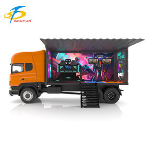 Salle de jeux mobile 9D VR de simulateur de jeu de réalité virtuelle de cinéma de camion de Skyfun 9D VR - Product Image 2