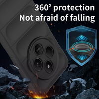 Coque en Silicone Antichoc pour Redmi Note 14 12 13 Pro Plus 4G 5G 14C POCO X6 C65 M6 Pro X7 Caoutchouc Souple Gel Pare-chocs Couverture Arrière Complète
