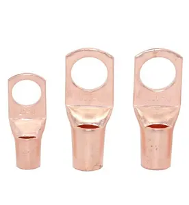 High quality Solderless copper ring tube terminal