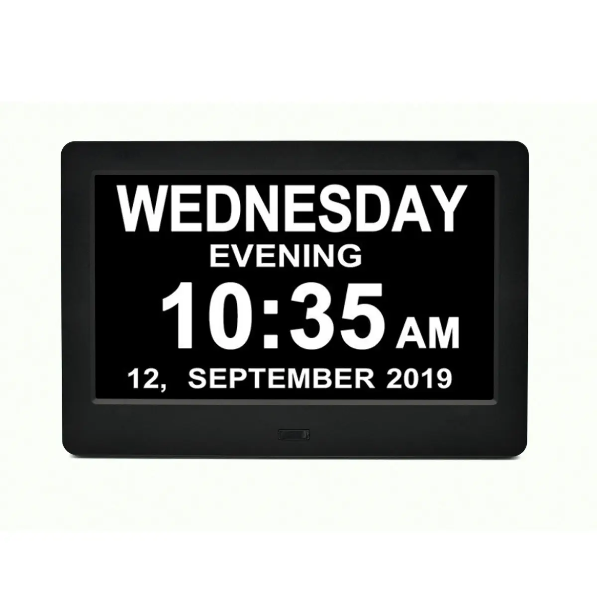 Reloj de día Lcd para personas mayores, recordatorio de pantalla grande de 7 pulgadas con pérdida de memoria, calendario Digital para personas con asma o con mal de memoria, 2022