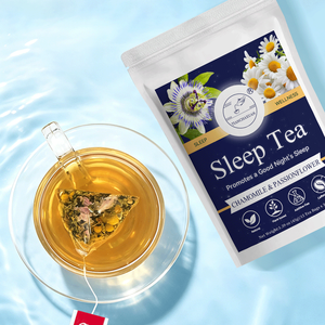 Thé Herbal pour le Sommeil 3g X 15 Sachets de Thé, Thé pour le Sommeil Nocturne, Thé Relaxant pour le Coucher, Thé à la Camomille et à la Lavande, Thé Relaxant, Calmante et Apaisante - Product Image 1