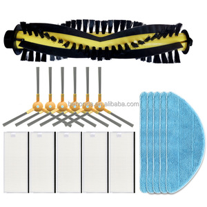 Pièces détachées compatibles avec <span class=keywords><strong>Neatsvor</strong></span> X500 X520 X600 Pro Tesvor X500 X500 Pro T8 S6 M1 Brosse latérale principale Filtre Hepa Mop - Product Image 1