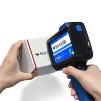 Impresora de Inyección de Tinta Portátil de Bolsillo con Pantalla Táctil de 12.7mm, Máquina de Impresión Manual para Codificación de Fechas de Caducidad con Tinta de Secado Rápido