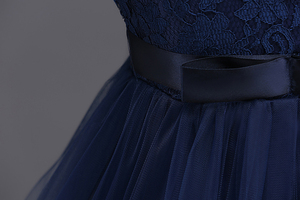 Vestido de Princesa sin Mangas con Encaje para Niñas Medianas y Mayores, Venta al por Mayor de Fábrica, Vestido Formal de Boda Largo y Abullonado Personalizado - Product Image 6