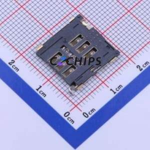 SMN-328-ACP7 SIM Card Connector SMD Connector Card Tray Type Nano SIM Card Card Holder With Card Detection - Product Image 2