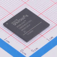 Microprocesseur FPGA XC6SLX16-2CSG324C avec 14579 cellules logiques, 232 entrées/sorties, 576 Kbits de RAM, 324-CSBGA, puce IC MCU originale