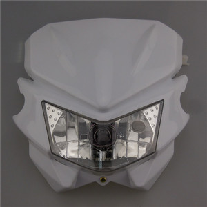 Phare de moto tout-terrain modifié, phare Ghost Face adapté à Kawasaki KLX125 (2010-2016) - Product Image 5