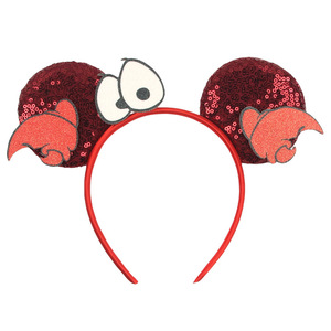 เมาส์หูHeadbandsสําหรับหญิงสาวSparkle Bowฮาโลวีนคริสต์มาสHairbandsสําหรับคอสเพลย์เครื่องแต่งกายเจ้าหญิงตกแต่ง - Product Image 3
