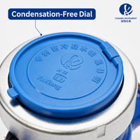 High-quality Water Meter Featuring a Copper Cover and Copper Nut Is a Rotary Threaded Mechanical Cold Water Meter