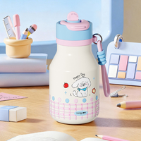 Bouteille d'eau isotherme en acier inoxydable 316 pour enfants, motif dessin animé mignon, pour étudiants, vente en gros par sublimation