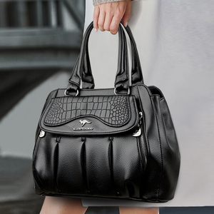 New Designer Fashion Handbag Women Large Capacity Tote Ladies Hand <b>Bags</b> <b>Soft</b> PU <b>Leather</b> and Handbags New Elegant Shoulder <b>Bag</b> - Product Image 2