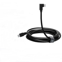 Câble USB 3.0 vers USB C à angle droit de 3m Câble de liaison VR pour casque VR et PC de jeu