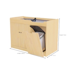 Cambiador de Madera Montessori para Guardería, Cómoda Estación de Cuidado de Pañales para Bebés para Preescolar y Guardería - Product Image 4
