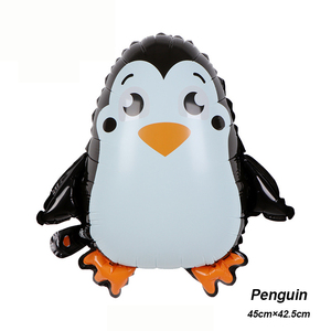 Globos de papel de aluminio de animales marinos de la jungla al por mayor para fiesta de graduación Feliz cumpleaños Baby Shower decoraciones Tema de zoológico de dibujos animados - Product Image 2