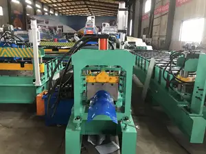 Automatic Color Steel Ridge Capping Cold Roll Forming Machine Zinc Roof Ridge Capping Making Machine