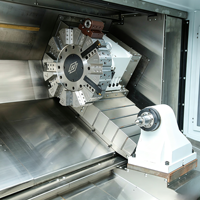 Tour CNC à banc incliné haute efficacité YH7515B, centre d'usinage de métaux, longueur d'usinage 1500 mm pour réducteurs et industries de la quincaillerie