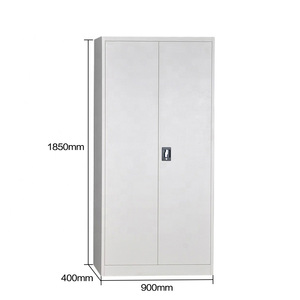 Armoire de classement métallique démontable la plus vendue avec 4 étagères réglables pour le bureau à domicile - Product Image 2