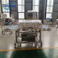 Machine à découper la viande fraîche à double canal haute efficacité, pour tranches uniformes de steak et de poitrine de poulet